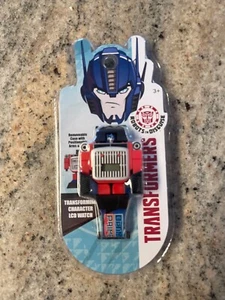 New Hasbro Optimus Prime Transformers LCD Watch - Robots in Disguise - Picture 1 of 4
