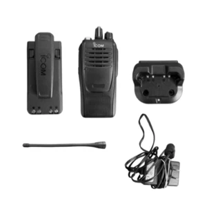 Radio portable analogique d'occasion Icom F2000 UHF 400-470 MHz 16 canaux 4 watts uniquement - Photo 1/1