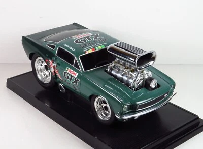 Action NHRA John Force 1966 Ford Shelby 66 Mustang GT-350 Castrol GTX Green 1:18 - Image 1 of 4