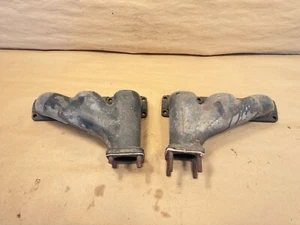Jaguar XKE Porcelain Manifolds LH RH C18396 C18397 - Picture 1 of 7