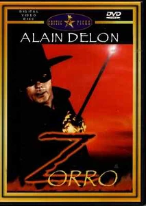 Zorro (DVD, 1975) Color, 90 minutes, rated G, w/Alain Delon) - Picture 1 of 1