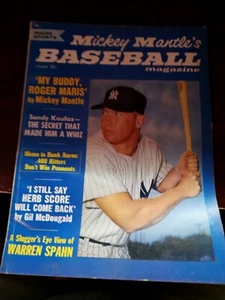 June 1962 Mickey Mantle's Baseball Magazine near mint (see scan) - Picture 1 of 2