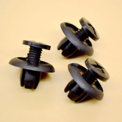 Clips de remache de montaje de guardabarros de parachoques MB-253964 25 un. para Mitsubishi Toyota Lexus Foto 1 de 4