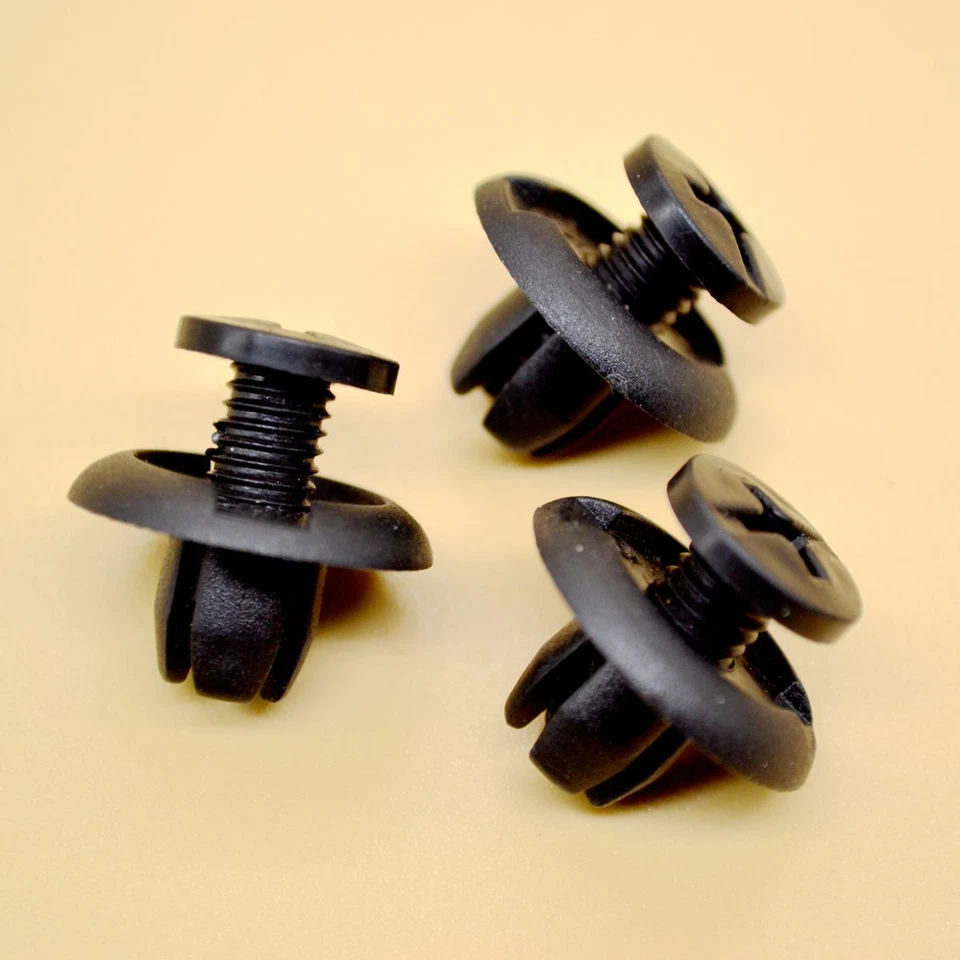 Clips de remache de montaje de guardabarros de parachoques MB-253964 25 un. para Mitsubishi Toyota Lexus Foto 1 de 4