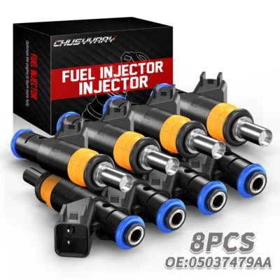 8 piezas inyectores de combustible para Ram 1500 Ram 2500 Ram 3500 5,7 L 2011 2012 2013 2014-2017 Foto 1 de 4