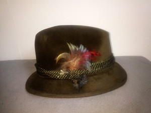 Tyrolean Hat In Men's Vintage Hats for 