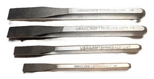 Craftsman Cold Chisel Set-1/4, 3/8, 1/2, 5/8 Inch-No. 42971, 42972, 42973, 42974 - Picture 1 of 6