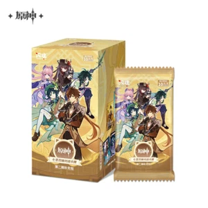 Juego de cartas de personajes oficial Genshin Impact Genius Invokation TCG anime - Imagen 1 de 7