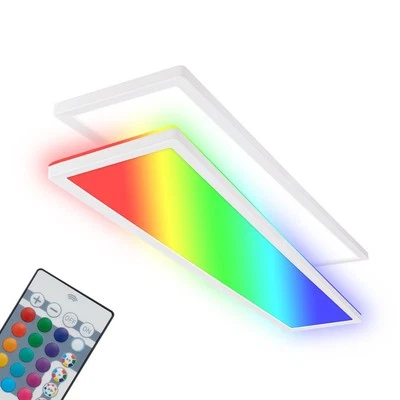 BRILONER LED Ceiling Light RGB Panel 36W 4800lm Remote 980mm Colour Change White