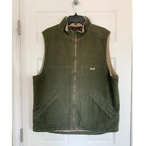 Gilet verde foderato in pile Wolverine - Large - Foto 1 di 3
