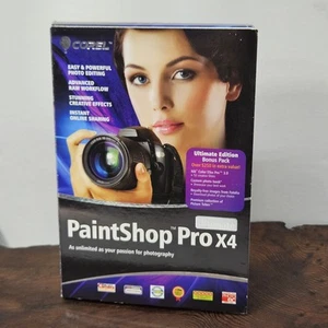 Corel Paintshop Pro X4 Ultimate Photography Photo Editing Software PSPX4ULENMB - Picture 1 of 12