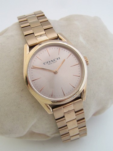 OROLOGIO COACH DONNA CA.125.7.34.1620 ORO ACCIAIO INOX BRACCIALE QUARZO ORIGINALE