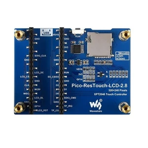 2.8" Resistive Touch IPS Display Module W/ Brass Standoff For Raspberry Pi Pico - Afbeelding 1 van 10