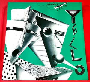 Yello Claro Que Si Album Cover Art PICTURE / PRINT 11.5" x 11.5" - Imagen 1 de 3