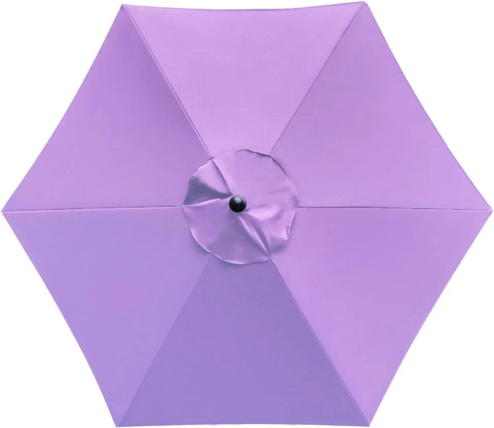 Sunnyglade 7,5 pies paraguas de patio de repuesto toldo mercado superior púrpura  Foto 1 de 4