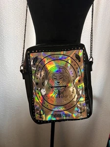 Disney Haunted Mansion Madame Leota Crossbody Bag – Holographic – Goth/Vintage - Picture 1 of 6