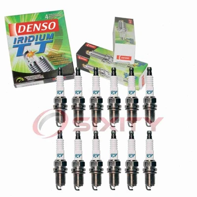 12 bujías Denso Iridium TT para Mercedes-Benz SL600 1994-1995 6,0 L sin Foto 1 de 4