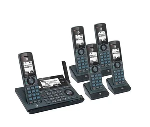 AT&T CLP99587 - 5 Handset Connect To Cell Answering System Black-New-No Box! - Picture 1 of 11
