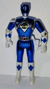 "Figura de acción Bandai 1995 Power Rangers película azul cromado 6"" ¡de colección! Juguete (C - Imagen 1 de 8