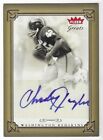 Charley Taylor 2004 FLEER NFL GREATS OF THE GAME AUTOGRAPH CARD Redskins AUTO SP