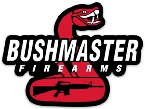 PEGATINA TROQUELADA LOGO CALCOMANÍA ARMAS DE FUEGO BUSHMASTER - Imagen 1 de 1