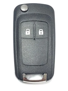 RFC 2 button flip key case for Vauxhall Opel Insignia 2009 - 2016 remote fob - Picture 1 of 4