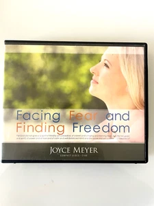 FACING FEAR and FINDING FREEDOM audio cd set of 4 Joyce Meyer audiobook - Picture 1 of 2