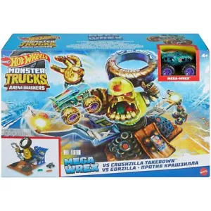 Mattel HPR47 - Hot Wheels - Monster Trucks - Mega-Wrex - Spielset+Fahrzeug - Bild 1 von 4