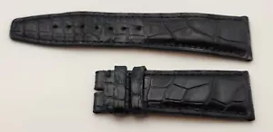 Authentic IWC 18242 Black leather watch strap 22/18mm,64+103mm OEM - Picture 1 of 2