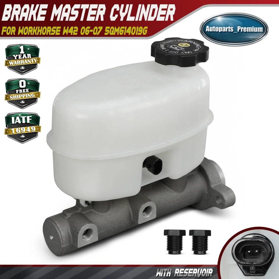 Cilindro maestro de freno con depósito y sensor para Workhorse W42 2006-2007 W0007678 Foto 1 de 4