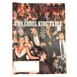 New York Magazine January 27 2025 The Cruel Kids' Table Youth Right Domination - Picture 1 of 1