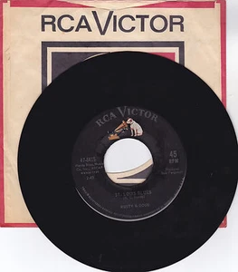 RUSTY & DOUG - RCA 8415 COUNTRY ROCKER 45RPM ST. LOUIS BLUES VG++ CLEAN LABELS - Foto 1 di 1