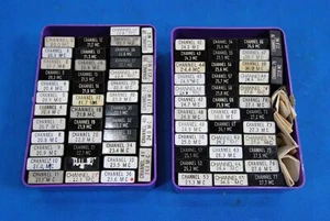 Antique US RADIO QUARTZ SET 80 PIECES WWII - Afbeelding 1 van 3