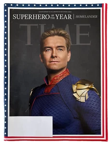TIME Magazine Homelander Superhero of the Year Antony Starr The Boys June 2024 - Picture 1 of 2