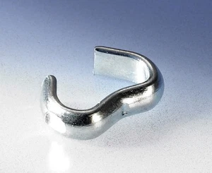 50 x abrazadera de cuerda galvanizada para cuerda expansiva de 8 mm y cuerda de lona abrazadera de estrangulamiento abrazaderas - Imagen 1 de 1
