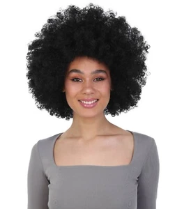 LUXLUXE Taylor Curly Afro 14" Full Wig Full Cap Perücke Hitzebeständige Faser - Bild 1 von 72