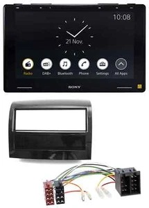 Sony USB MP3 DAB Bluetooth Autoradio für Fiat Ducato 2011-2021 piano schwarz - Bild 1 von 7
