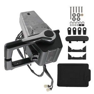 Black 704 top Dual mounted outboard remote control box Fits for Yamaha 704 - Picture 1 of 11