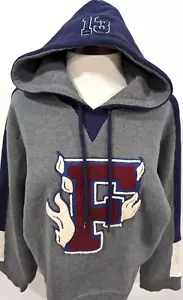 Felpa con cappuccio pullover PUMA X Fenty Rihanna Varsity lettera F 13 taglia L usata in ottime condizioni! * - Foto 1 di 10