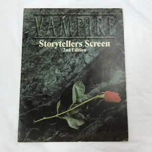 Vampire Storytellers Screen 2nd Edition White Wolf Game Studio - Picture 1 of 6