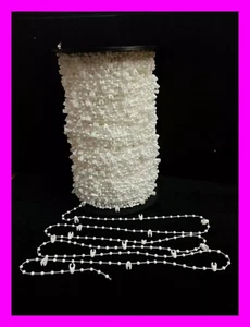 Vertical Blind Bottom Chain Stabilising Chain Replacement White Spares 89mm - Picture 1 of 8