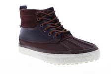 vans mid top marron