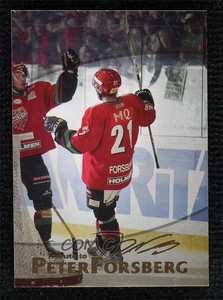 2004-05 Card Cabinet SHL Elitset Tribute to Peter Forsberg #6 HOF
