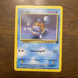 Pokemon Squirtle Schiggy German Team Rocket 66/82 Unlimited - Picture 1 of 2
