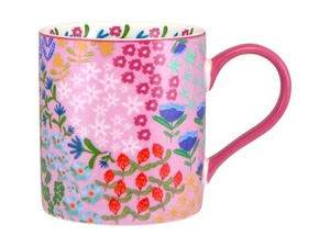 Maxwell & Williams Fields Of Joy Mug 350ML Pink - Picture 1 of 6