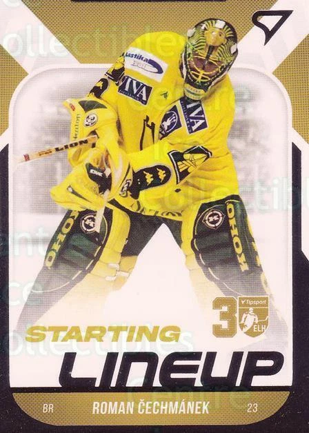 2022-23 Czech SportZoo Starting Lineup #85 Roman Cechmanek - Image 1 of 1