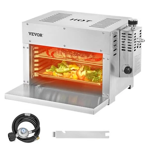 Propane Steak Grill 19K BTU Infrared Burner 1500°F Grill Portable Outdoor BBQ - Picture 1 of 9