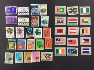 1982 Naciones Unidas Nueva York 368-391 Ginebra 105-112 Viena 24-29 MNH Año Set - Imagen 1 de 1