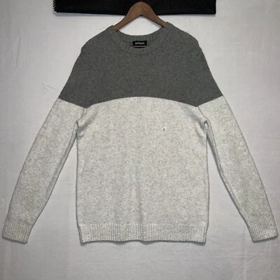 Express Sweater Men Tall XL Crew Neck Pullover Cotton Blend Thermal NEW - Image 1 of 4