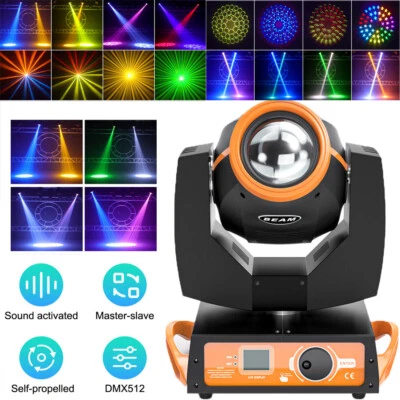 230W LED Beam Moving Head Strobe Light Gobo Sharpy DJ Show Party Stage Lighting - Image 1 of 4
